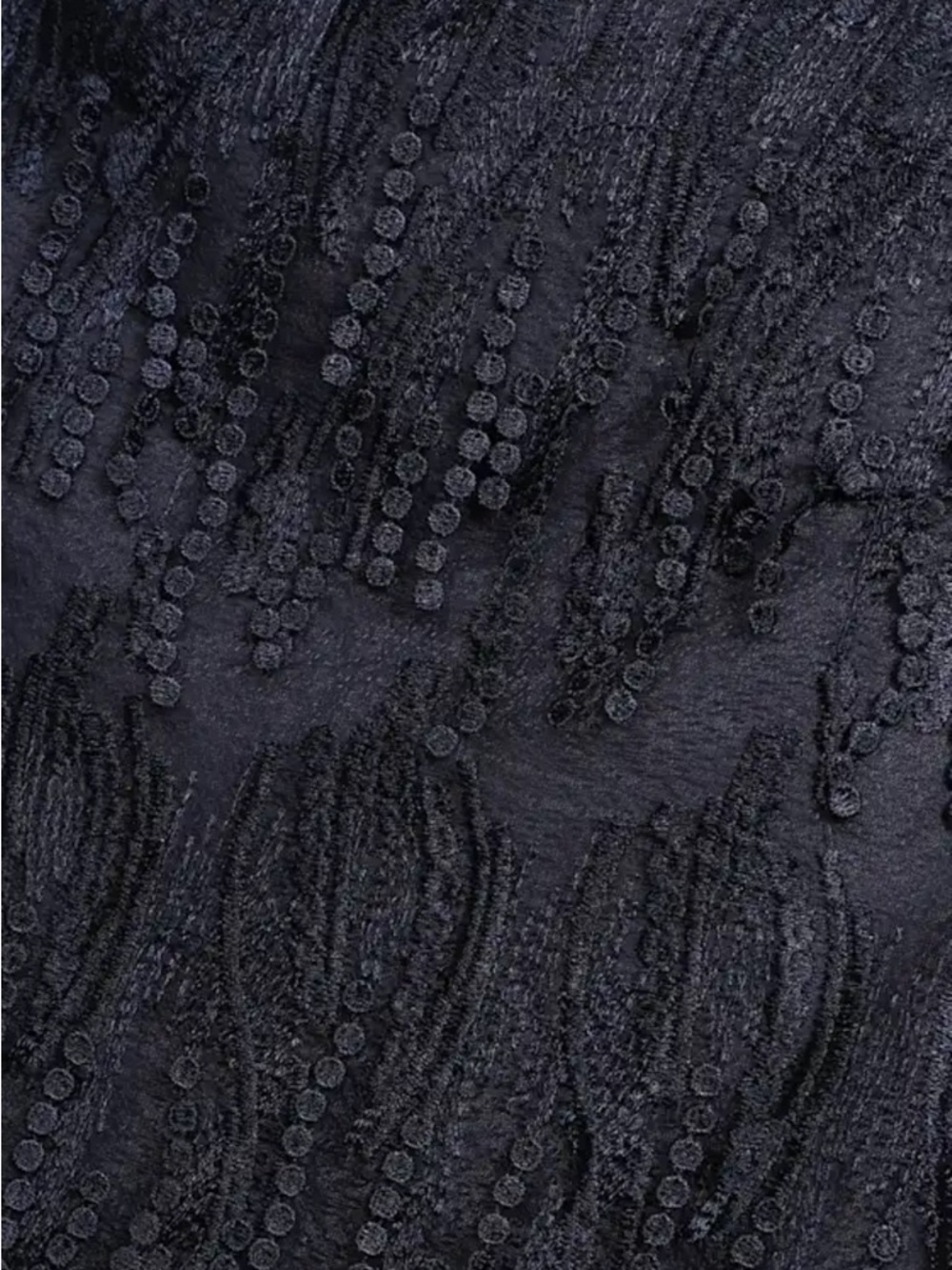 Lulu’s Making Magic Navy Blue Fringe Lace-Up Mini Dress - Picture 5 of 14